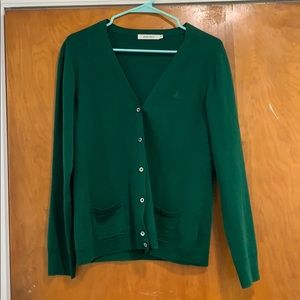 Bean pole Comfy green cardigan